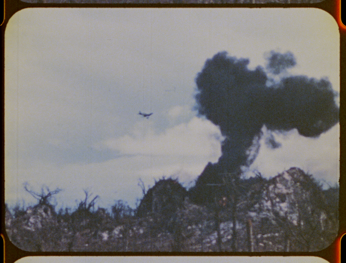 Peleliu: Planes Dropping Fire Bombs 